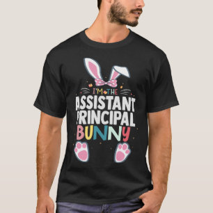 I m The Assistant Principal Bunny Easter Day Rabbi T-Shirt