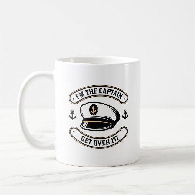 I’m The Captain Coffee Mug (Left)