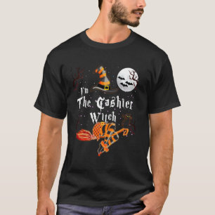 I M The Cashier Witch Halloween Matching Group Cos T-Shirt