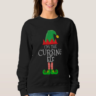 I M The Cursing Elf Group Matching Family Christma Sweatshirt