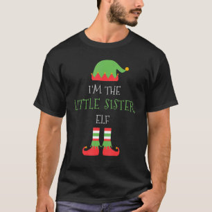 I M The Little Sister Elf Christmas Family Matchin T-Shirt