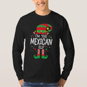 I M The Mexican Elf Family Group Matching Christma T-Shirt