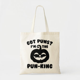 I’m The Pun-King Tote Bag