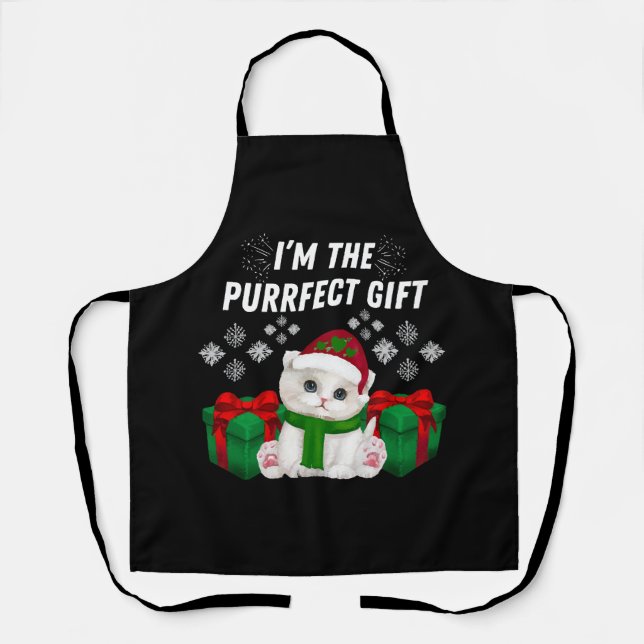 I m The Purrfect Gift Apron (Front)