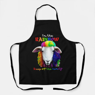 I m the RAINBOW sheep of the family 2 Apron
