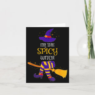 I’m The Scy Witch Family Matching Costume Hallowee Card