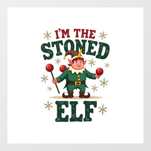 I�m The Stoned Elf Vintage Christmas Dabbing Unico
