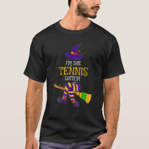 I m The Tennis Witch Family Matching Costume Hallo T-Shirt