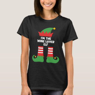 I M The Wine Elf Matching Family Group Christmas T-Shirt