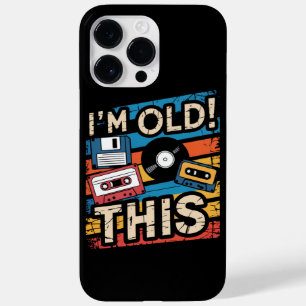 I’m This Old Colourful Retro Music Nostalgia Case-Mate iPhone 14 Pro Max Case