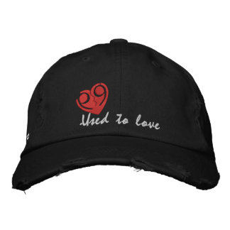 I’m used to it I use to do it to… Embroidered Base Embroidered Hat
