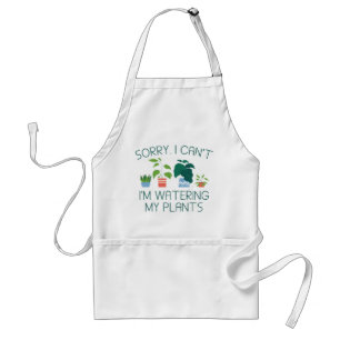 I’m Watering My Plants Standard Apron