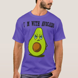 I M WITH AVOCADO 2 T-Shirt