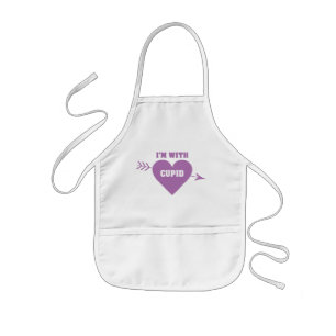 I’M WITH CUPID aprons