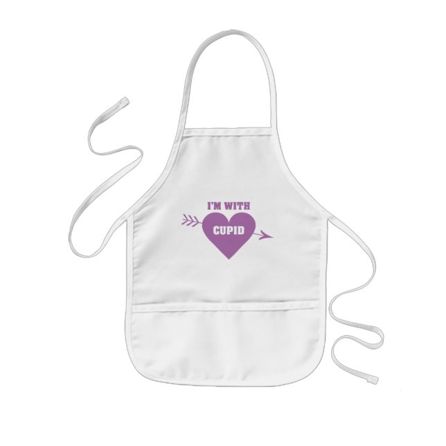 I’M WITH CUPID aprons (Front)