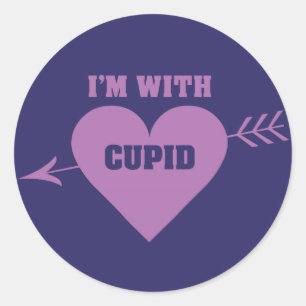 I’M WITH CUPID stickers