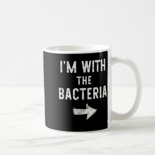I’m With The Bacteria Funny Halloween Couple Costu Coffee Mug
