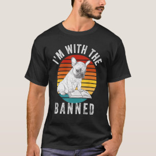 I m With The Banned Read Banned Books BookWorm 4 T-Shirt