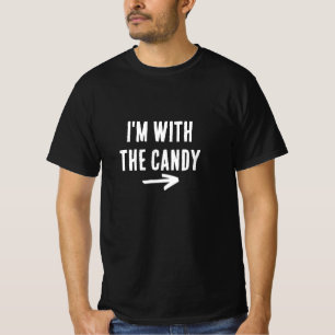 I’m With the Candy Halloween Trick-or-Treat  T-Shirt