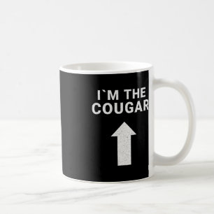 I´m with the Cougar Humor Halloween Birthday Gift  Coffee Mug