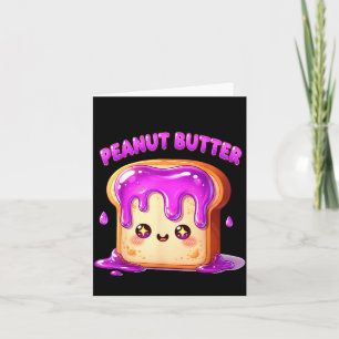 I’m With The Peanut Butter Funny Matching Couple C Card