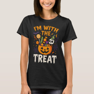 I’m With the Treat, Halloween costume T-Shirt
