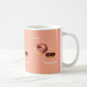 I’m Your Favourite – Cute Doughnut Design Coffee Mug