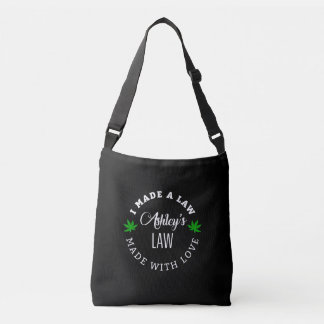 I made a law crossbody bag