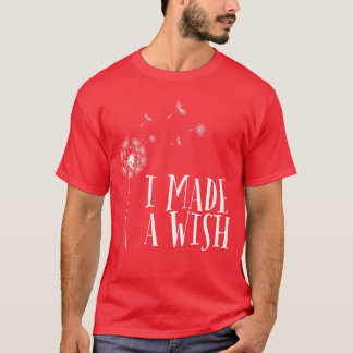 I made a wish mommy and me gift T-Shirt