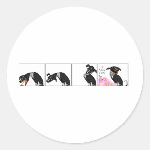 "I made food" Classic Round Sticker