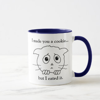 I Made You A Cookie Lolcat Mug