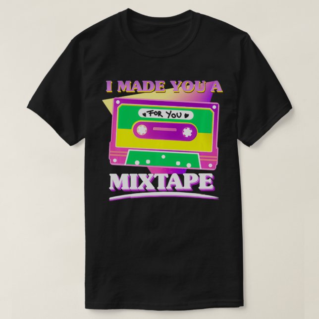 I Made You A Mitape Cassette Tape Pullover  (Design Front)