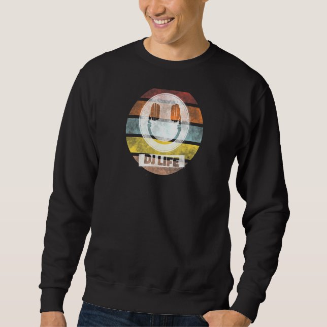 I Make Beats Beat Pad Dj Audio Music Producer Prod Sweatshirt (Front)