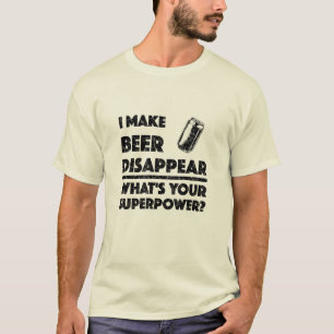 I Make Beer Disappear - Men's Basic T-Shirt