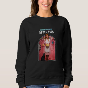 I make best apple pie woman creepy sweatshirt