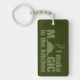 I Make Magic custom key chain