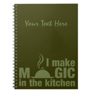 I Make Magic custom notebook