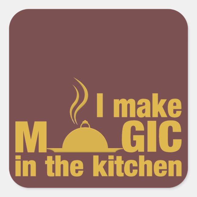 I Make Magic custom stickers (Front)