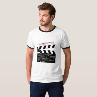 I Make Movies Customisable Clapperboard T-Shirt