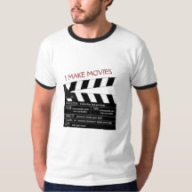 I Make Movies Customisable Clapperboard