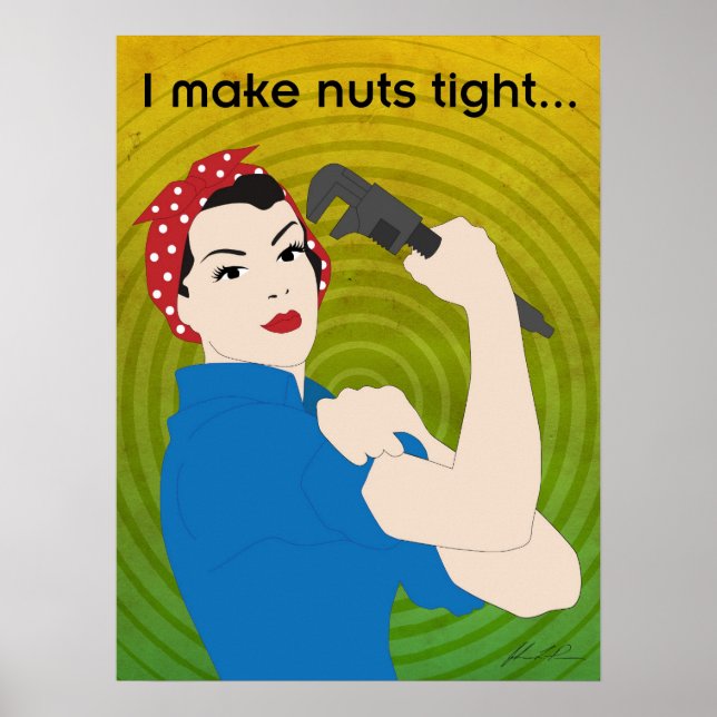 I make nuts tight... poster (Front)