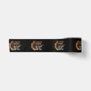 I Match Energy Empowerment African American Afro W Satin Ribbon