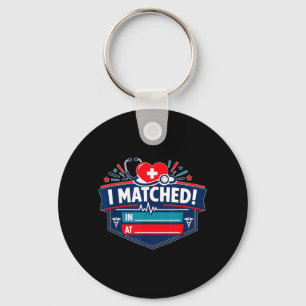 I Matched Key Ring