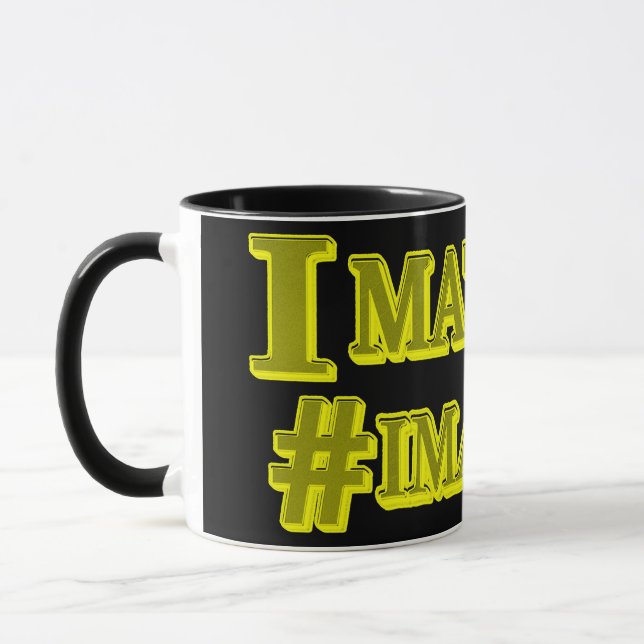  "I MATTER!" Cute Expression Design. Buy Now Mug (Left)