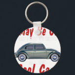 I may be old but I got to drive all the cool cars  Key Ring<br><div class="desc">A stylish keychain featuring a vintage classic car design. A perfect accessory for car lovers and collectors. Great for everyday use or as a small and thoughtful gift for classic car enthusiasts.</div>