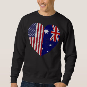 I May Live In The Usa But My Story Began In Austra Sweatshirt