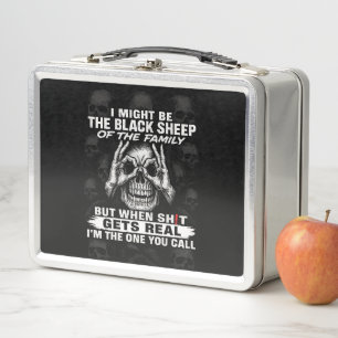 I Might Be The Black Sheep Of The Family Metal Lunch Box