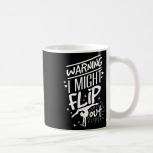 I Might Flip Out Funny Gymnastics Cheerleading Gym Coffee Mug