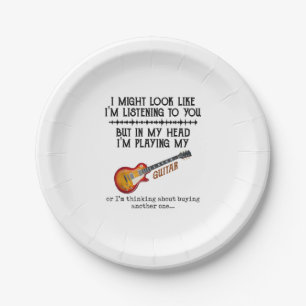 I Might Look Like Im Listening to You But in My Paper Plate