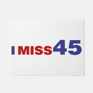 I Miss 45 Doormat